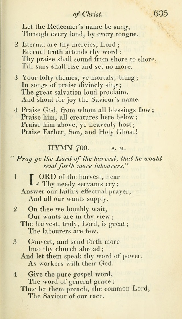 A Collection of Hymns, for the Use of the People Called Methodists, with a Supplement page 637