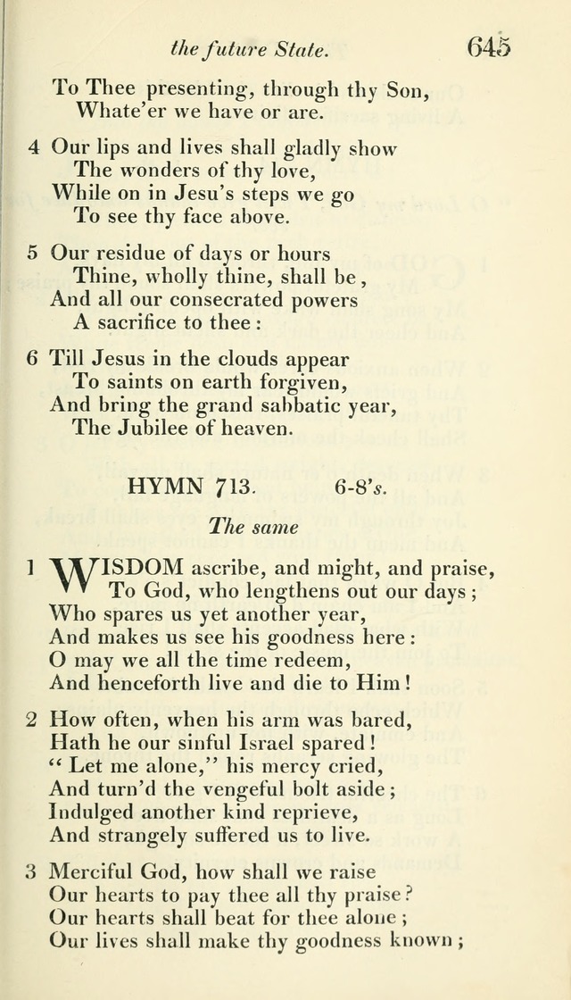 A Collection of Hymns, for the Use of the People Called Methodists, with a Supplement page 647