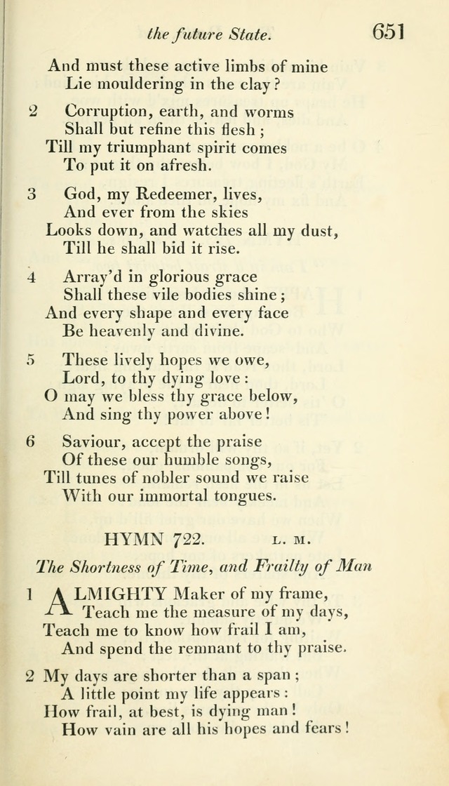 A Collection of Hymns, for the Use of the People Called Methodists, with a Supplement page 653