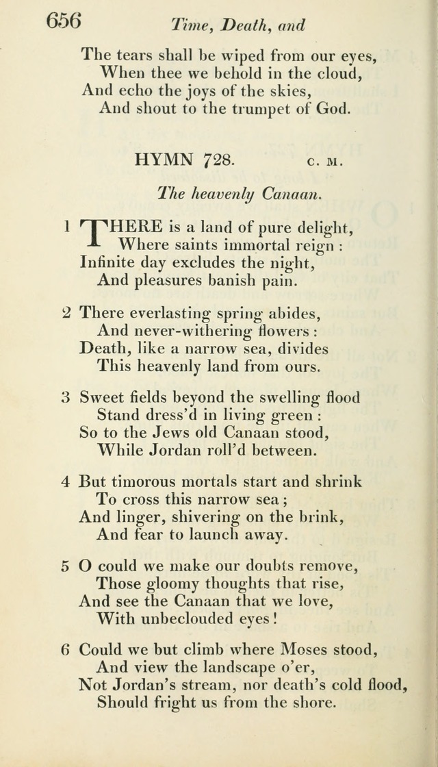 A Collection of Hymns, for the Use of the People Called Methodists, with a Supplement page 658