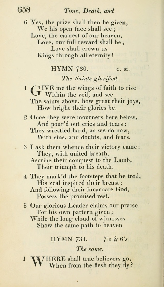 A Collection of Hymns, for the Use of the People Called Methodists, with a Supplement page 660