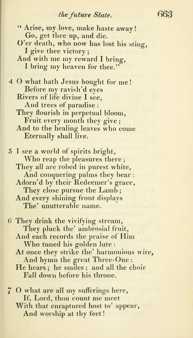 A Collection of Hymns, for the Use of the People Called Methodists, with a Supplement page 665
