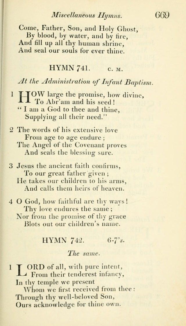 A Collection of Hymns, for the Use of the People Called Methodists, with a Supplement page 671