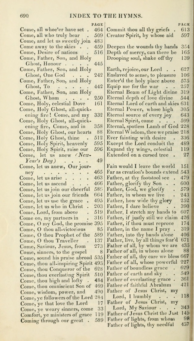 A Collection of Hymns, for the Use of the People Called Methodists, with a Supplement page 692