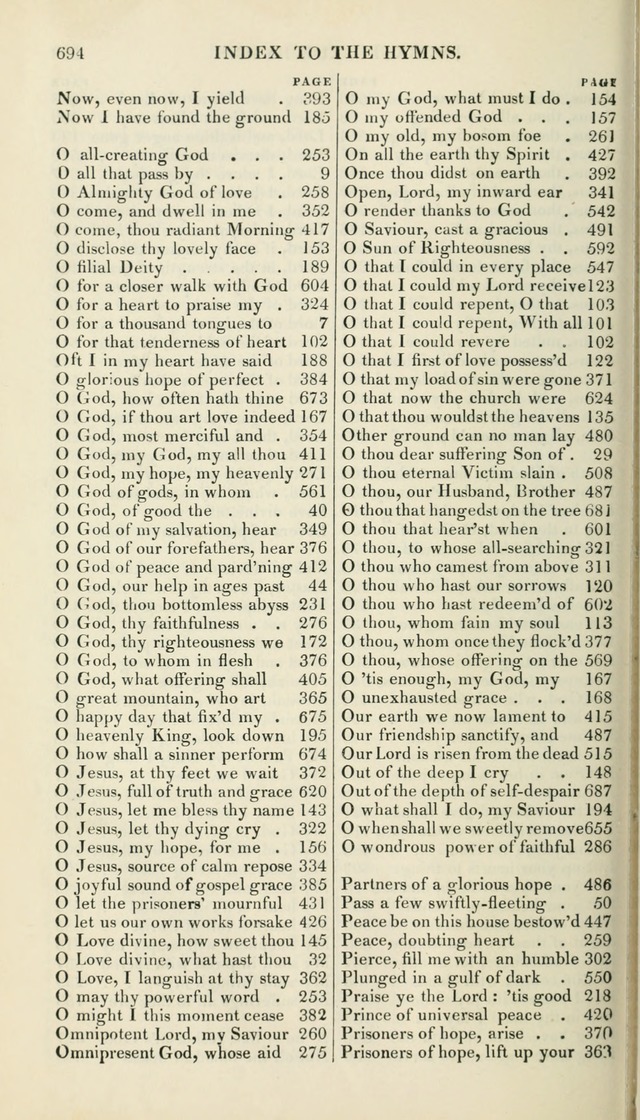 A Collection of Hymns, for the Use of the People Called Methodists, with a Supplement page 696
