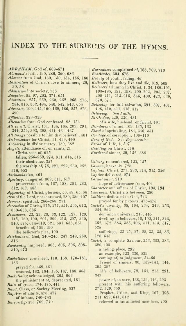 A Collection of Hymns, for the Use of the People Called Methodists, with a Supplement page 699