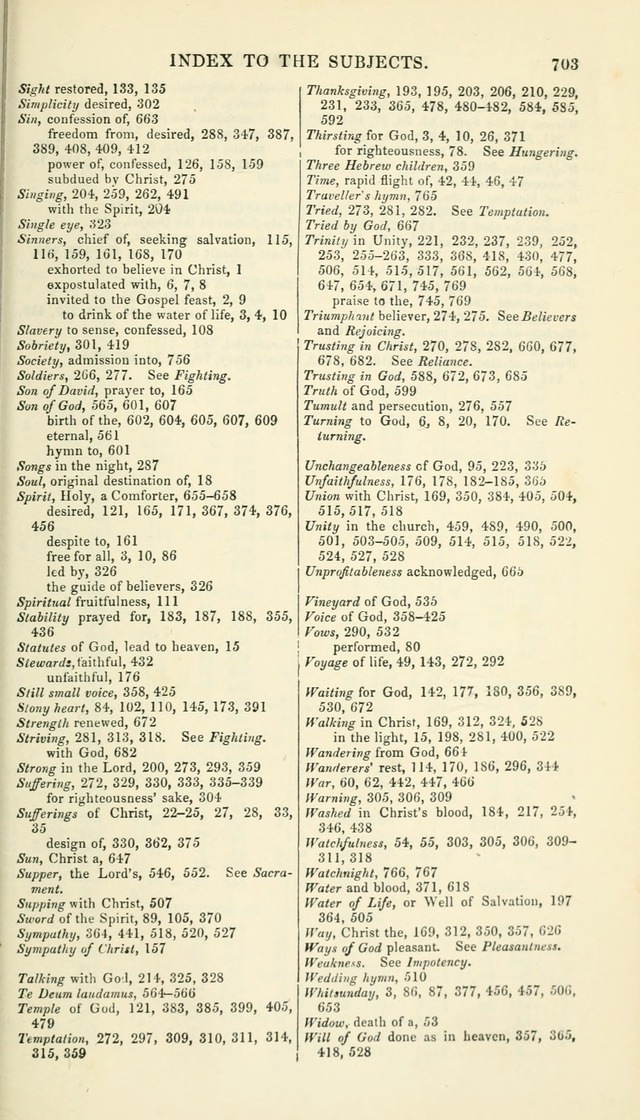 A Collection of Hymns, for the Use of the People Called Methodists, with a Supplement page 705