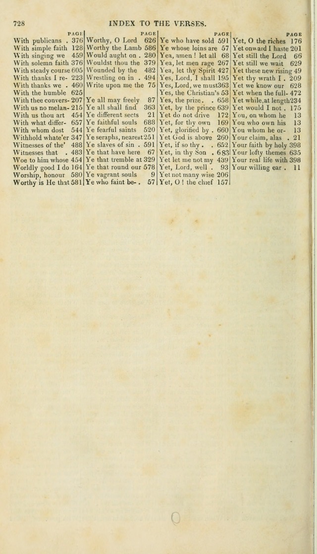A Collection of Hymns, for the Use of the People Called Methodists, with a Supplement page 730