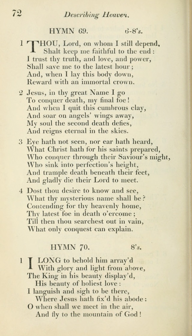 A Collection of Hymns, for the Use of the People Called Methodists, with a Supplement page 74