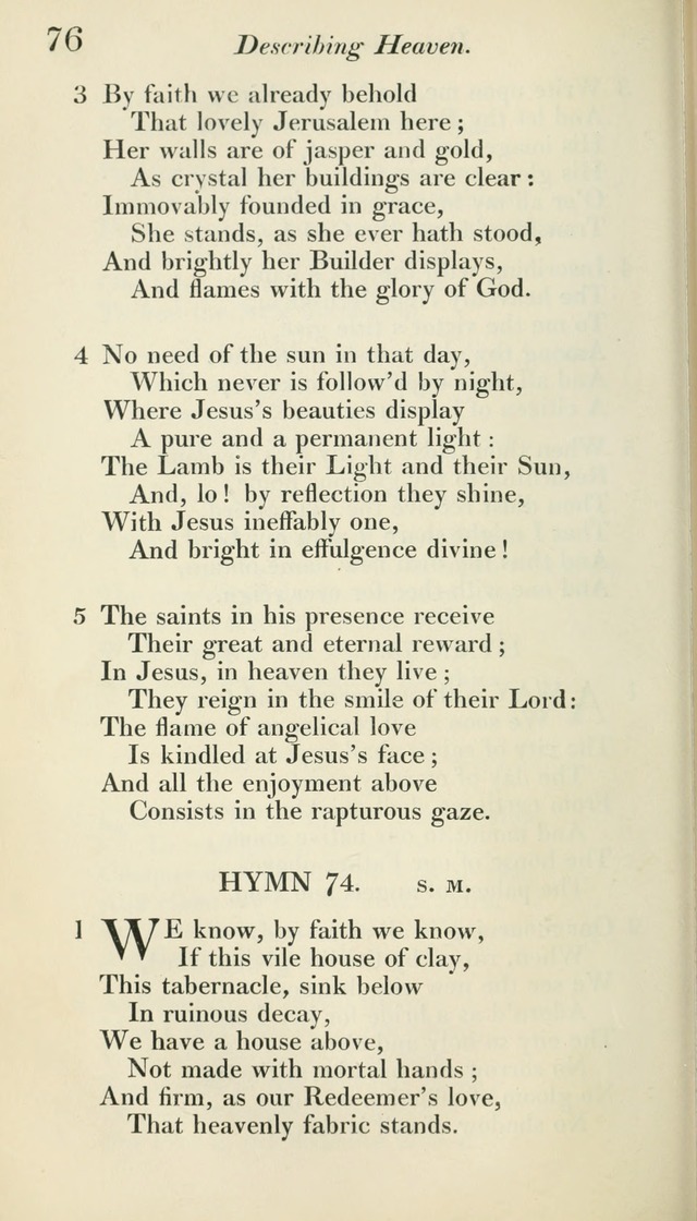 A Collection of Hymns, for the Use of the People Called Methodists, with a Supplement page 78