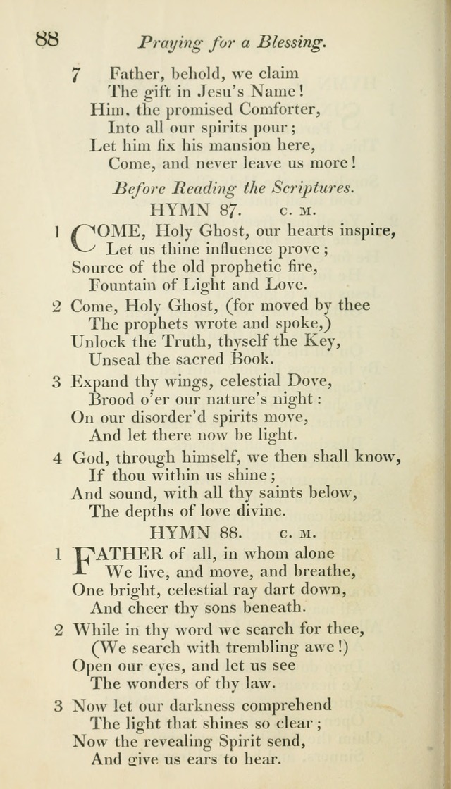 A Collection of Hymns, for the Use of the People Called Methodists, with a Supplement page 90