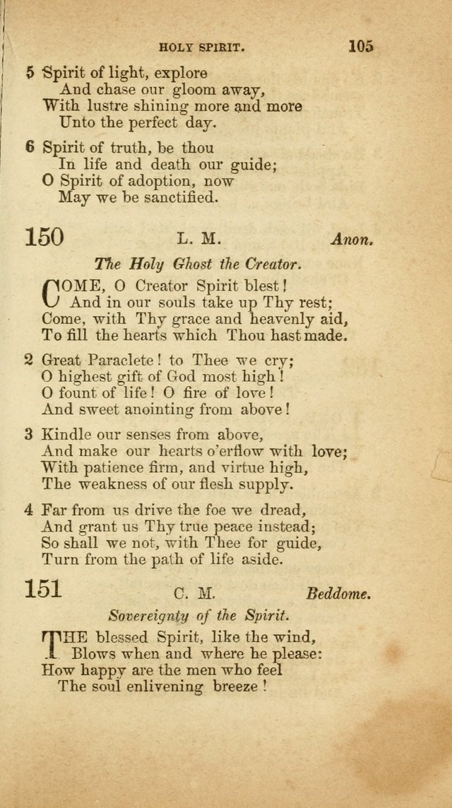 A Collection of Hymns, for the use of the United Brethren in Christ: taken from the most approved authors, and adapted to public and private worship page 107