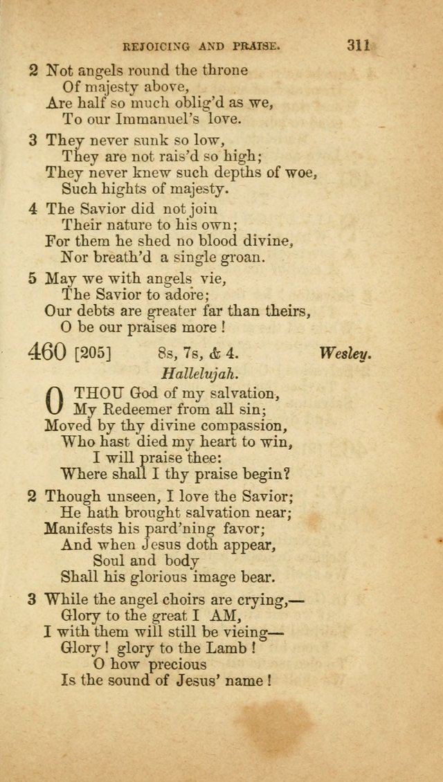 A Collection of Hymns, for the use of the United Brethren in Christ: taken from the most approved authors, and adapted to public and private worship page 313