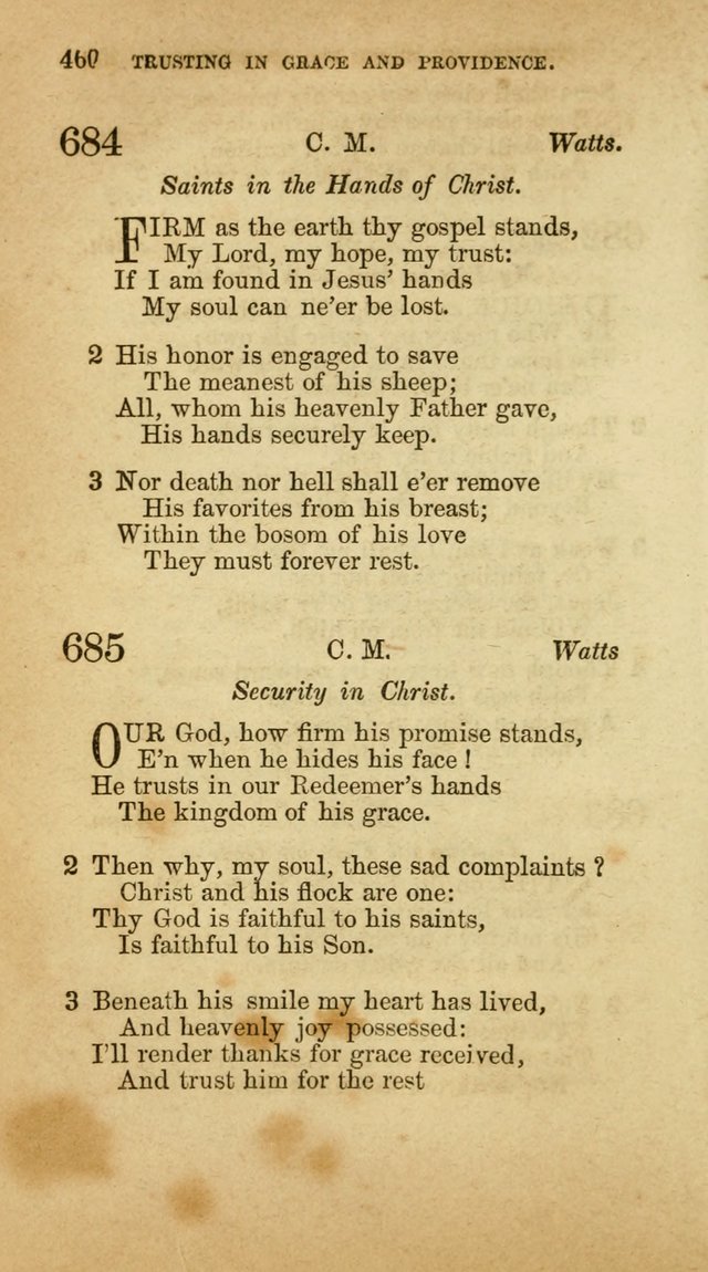 A Collection of Hymns, for the use of the United Brethren in Christ: taken from the most approved authors, and adapted to public and private worship page 464