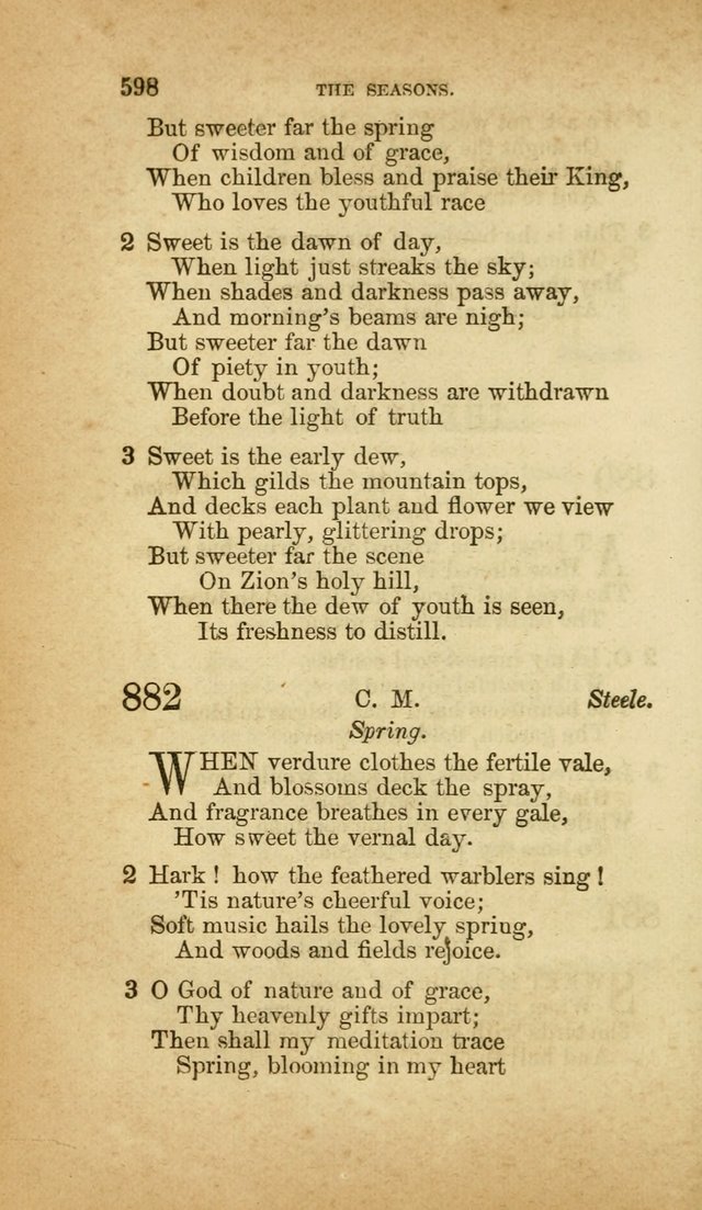 A Collection of Hymns, for the use of the United Brethren in Christ: taken from the most approved authors, and adapted to public and private worship page 602