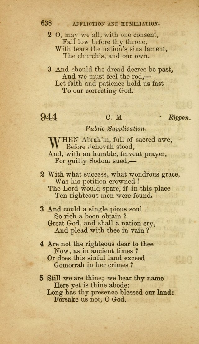 A Collection of Hymns, for the use of the United Brethren in Christ: taken from the most approved authors, and adapted to public and private worship page 642