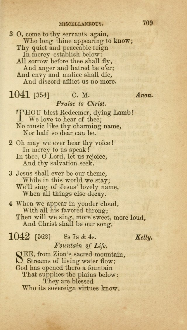 A Collection of Hymns, for the use of the United Brethren in Christ: taken from the most approved authors, and adapted to public and private worship page 713