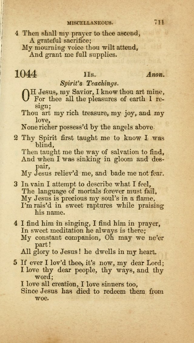 A Collection of Hymns, for the use of the United Brethren in Christ: taken from the most approved authors, and adapted to public and private worship page 715