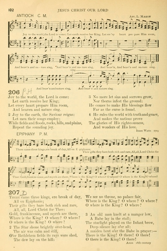 The Church Hymnary: a collection of hymns and tunes for public worship page 102