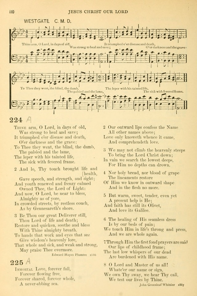 The Church Hymnary: a collection of hymns and tunes for public worship page 110