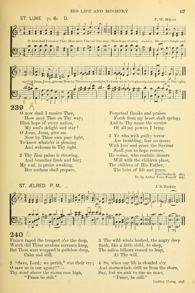 The Church Hymnary: a collection of hymns and tunes for public worship page 117