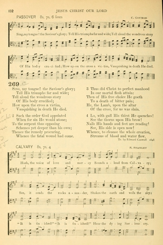 The Church Hymnary: a collection of hymns and tunes for public worship page 132