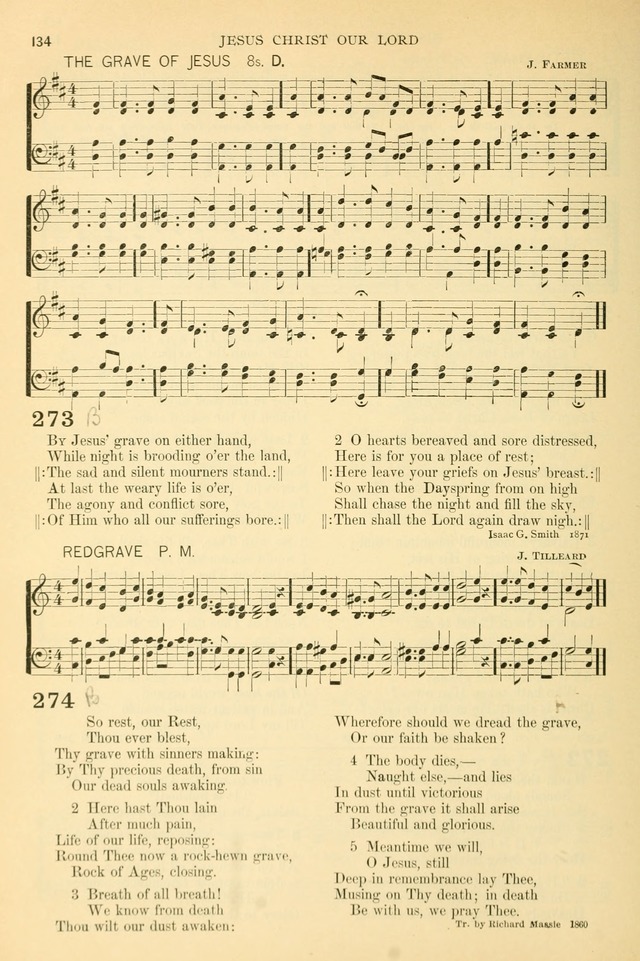 The Church Hymnary: a collection of hymns and tunes for public worship page 134