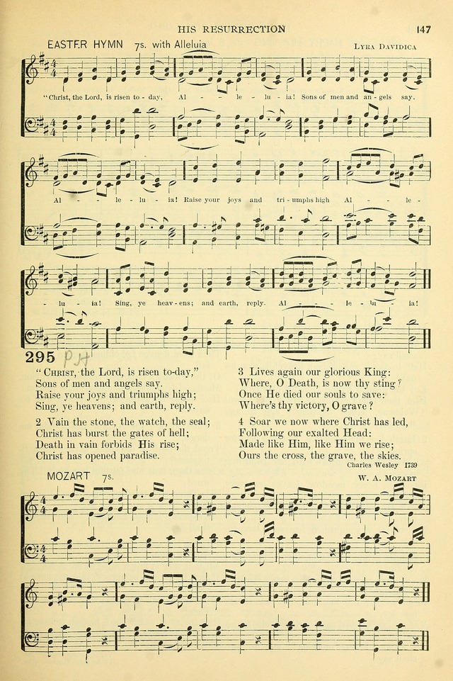 The Church Hymnary: a collection of hymns and tunes for public worship page 147