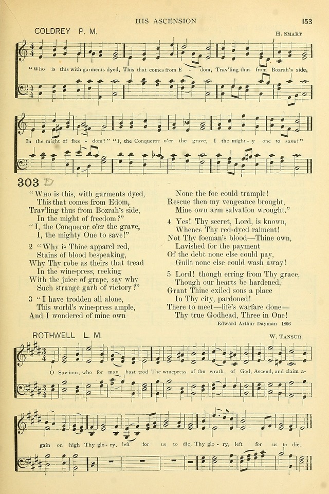 The Church Hymnary: a collection of hymns and tunes for public worship page 153