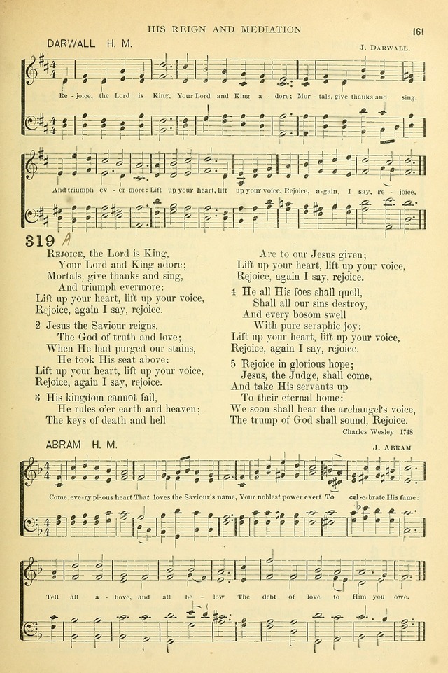 The Church Hymnary: a collection of hymns and tunes for public worship page 161