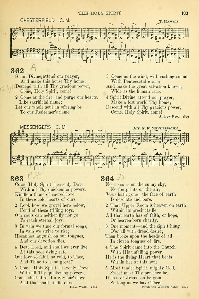 The Church Hymnary: a collection of hymns and tunes for public worship page 183