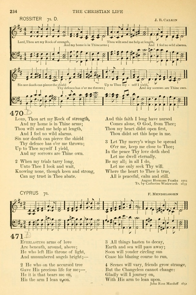 The Church Hymnary: a collection of hymns and tunes for public worship page 234