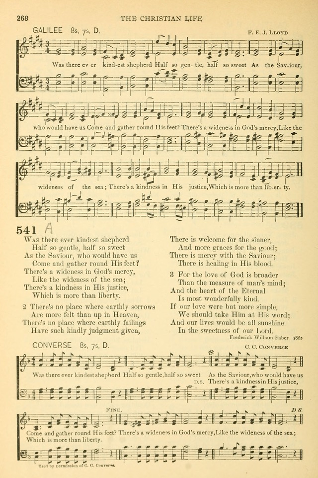 The Church Hymnary: a collection of hymns and tunes for public worship page 268
