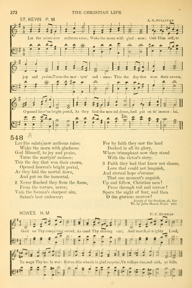 The Church Hymnary: a collection of hymns and tunes for public worship page 272