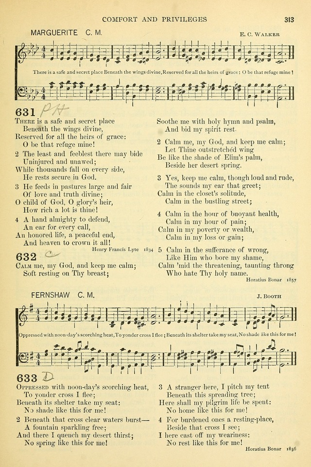 The Church Hymnary: a collection of hymns and tunes for public worship page 313