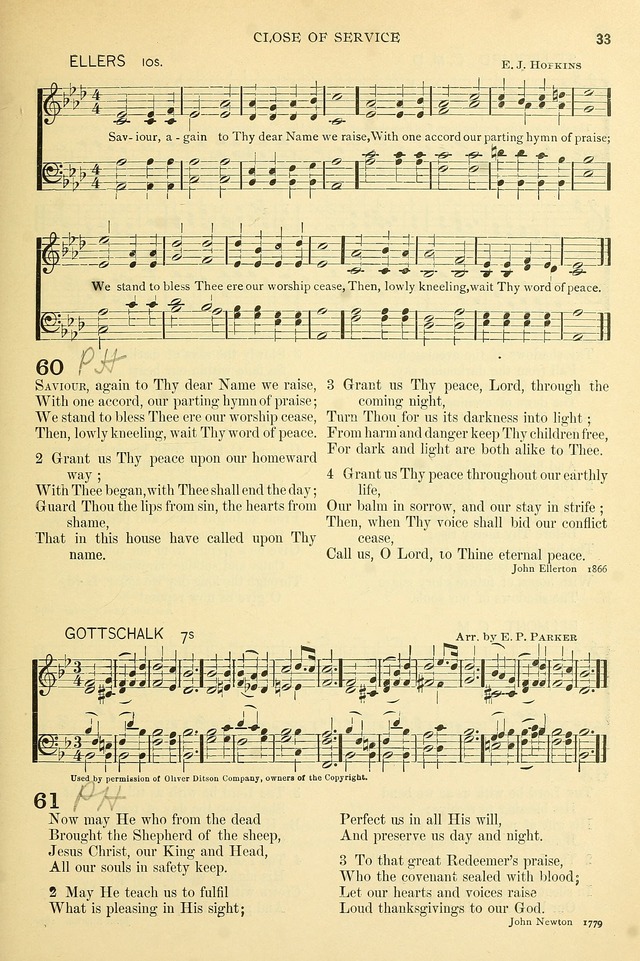 The Church Hymnary: a collection of hymns and tunes for public worship page 33