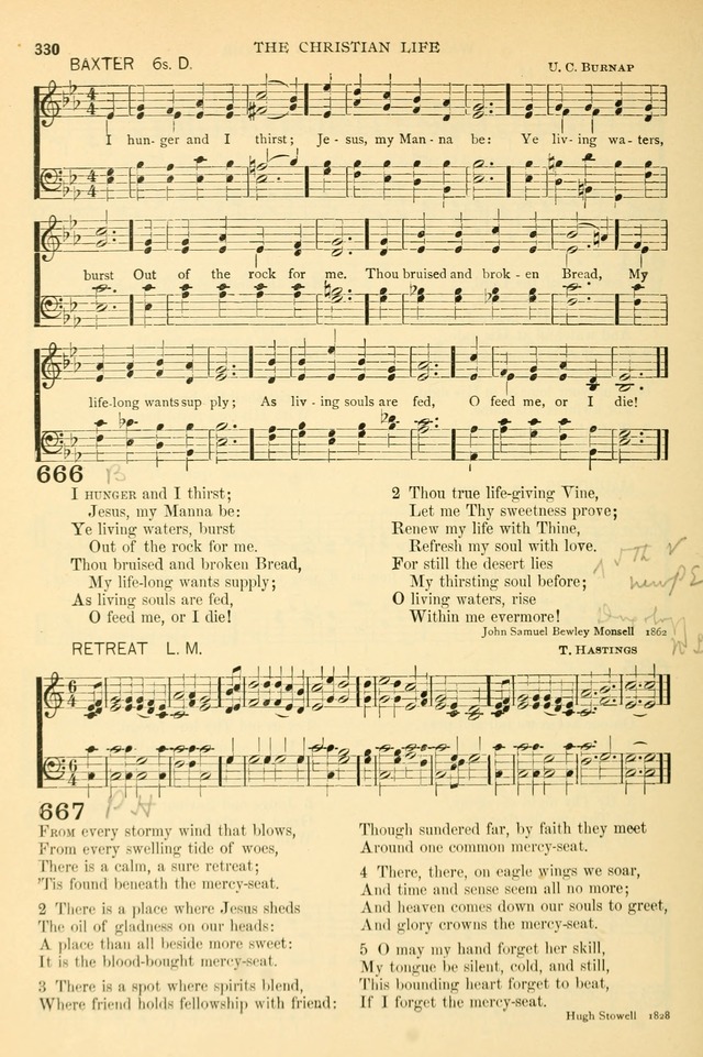 The Church Hymnary: a collection of hymns and tunes for public worship page 330