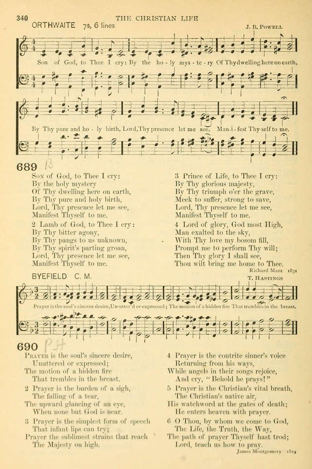 The Church Hymnary: a collection of hymns and tunes for public worship page 340