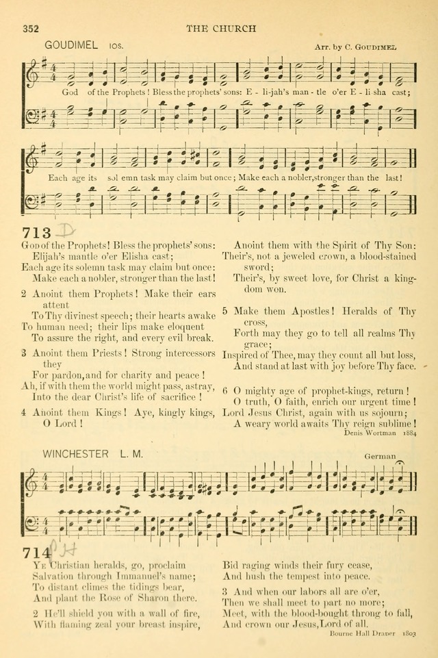 The Church Hymnary: a collection of hymns and tunes for public worship page 352