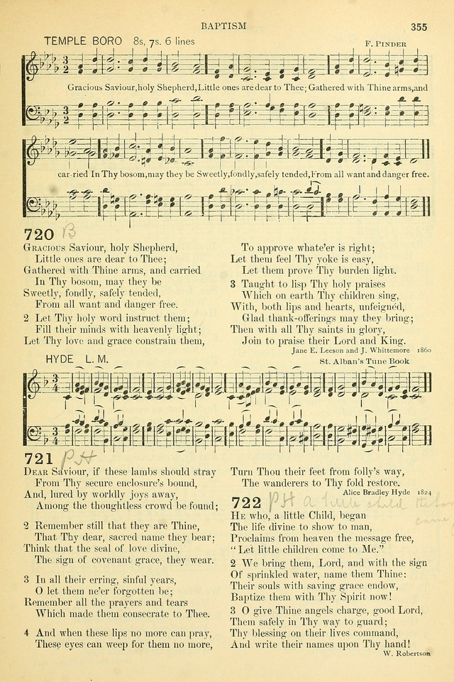 The Church Hymnary: a collection of hymns and tunes for public worship page 355