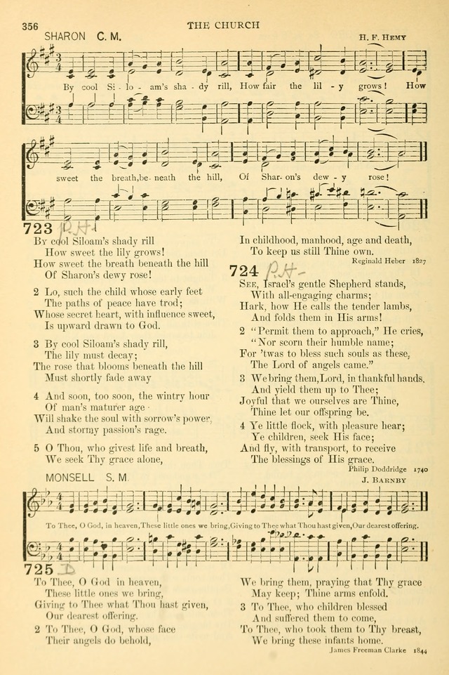 The Church Hymnary: a collection of hymns and tunes for public worship page 356