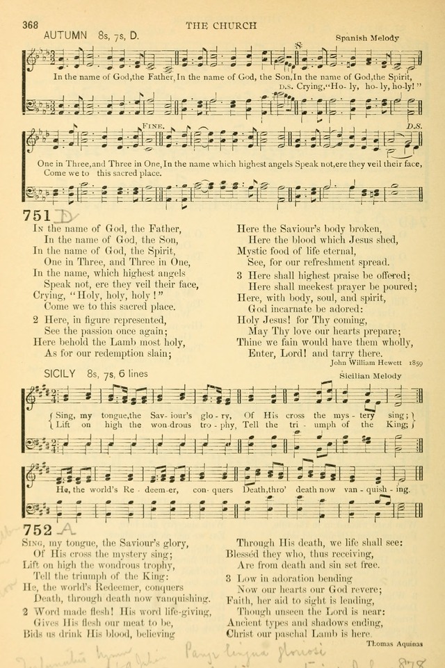 The Church Hymnary: a collection of hymns and tunes for public worship page 368