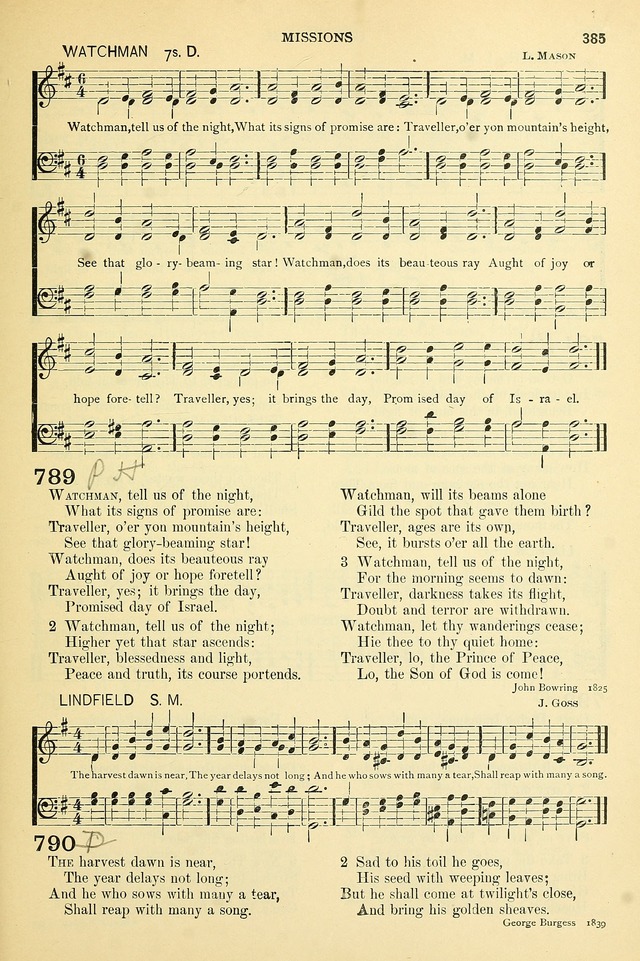 The Church Hymnary: a collection of hymns and tunes for public worship page 385