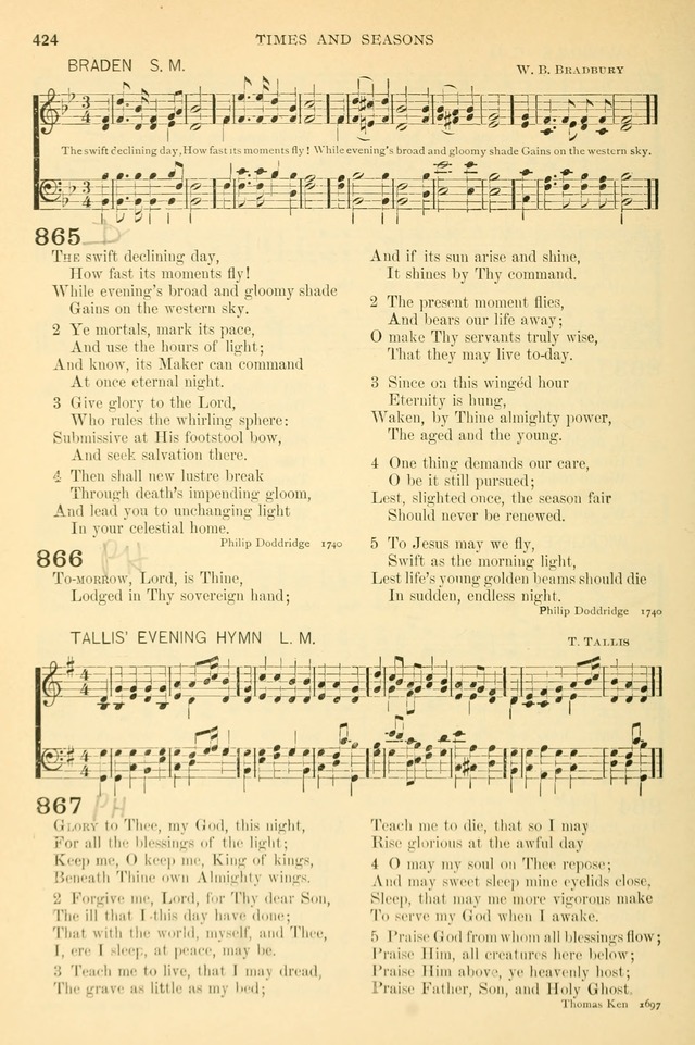 The Church Hymnary: a collection of hymns and tunes for public worship page 424
