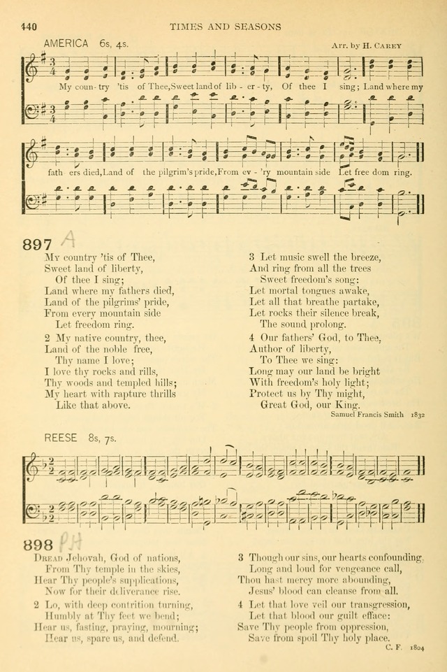 The Church Hymnary: a collection of hymns and tunes for public worship page 440