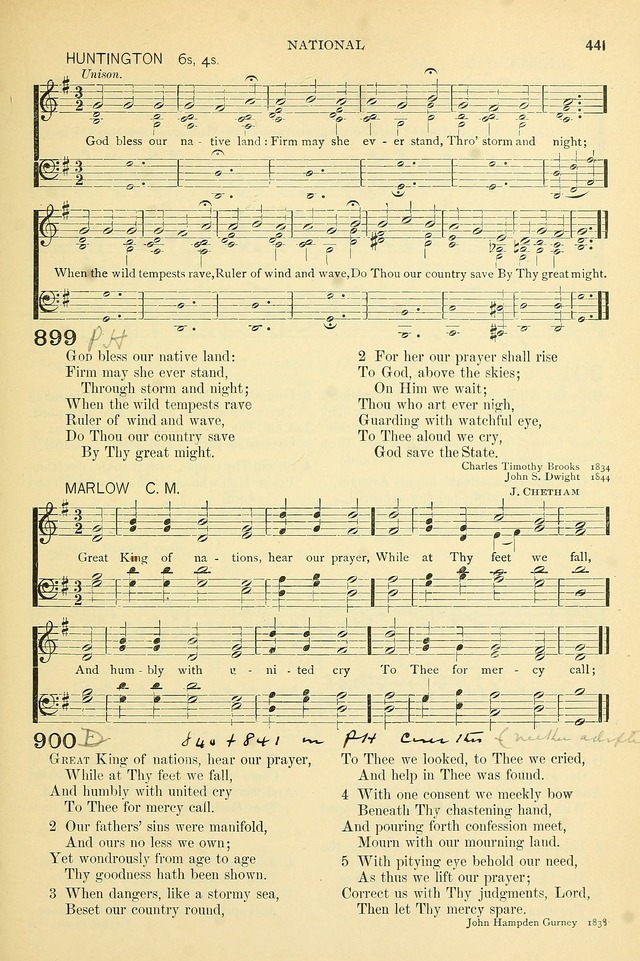 The Church Hymnary: a collection of hymns and tunes for public worship page 441