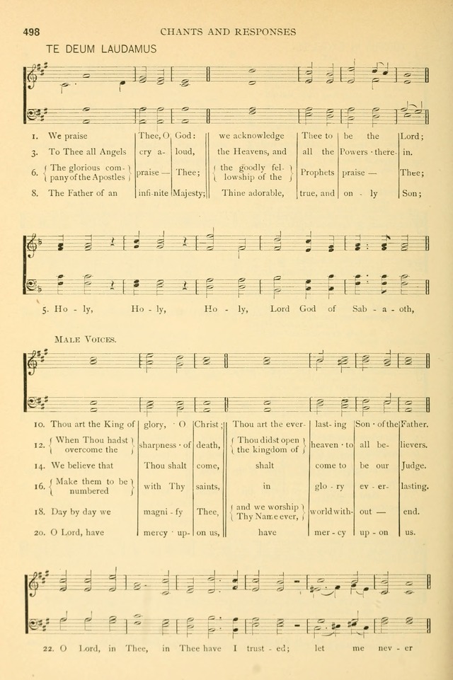 The Church Hymnary: a collection of hymns and tunes for public worship page 498