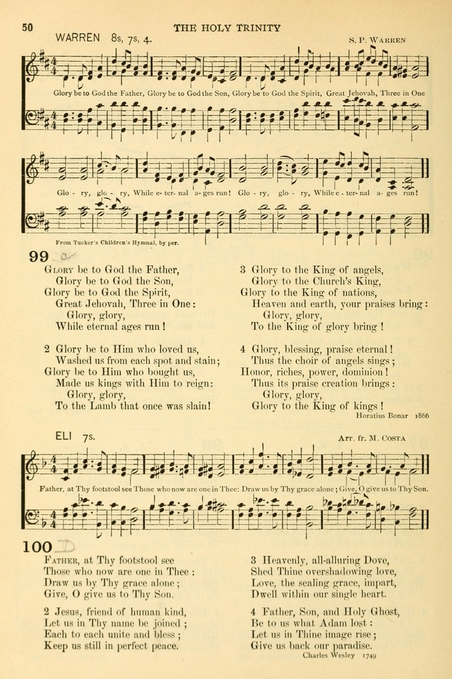 The Church Hymnary: a collection of hymns and tunes for public worship page 50