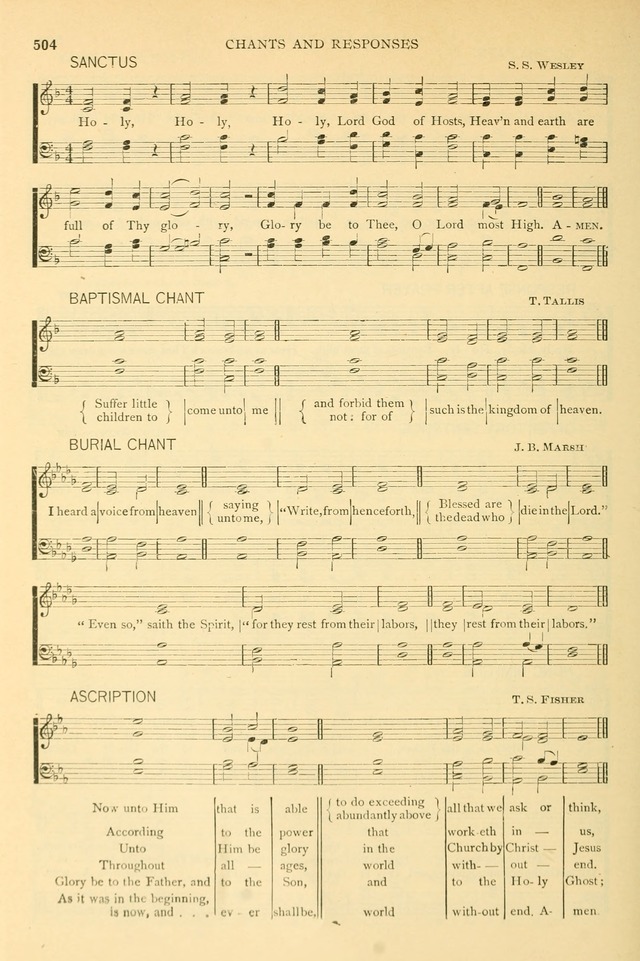 The Church Hymnary: a collection of hymns and tunes for public worship page 504