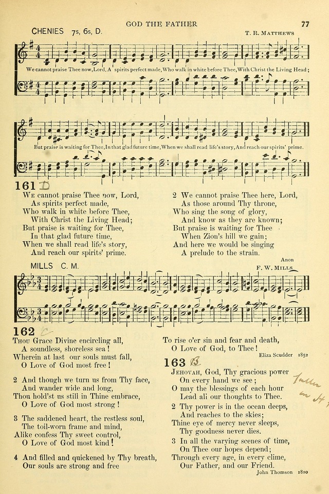The Church Hymnary: a collection of hymns and tunes for public worship page 77